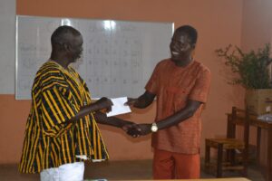 Climate change prize to presentation school